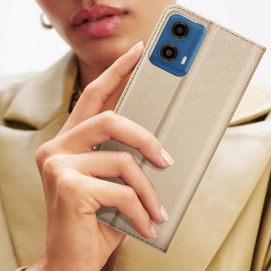 Avizar  Étui Motorola Moto G34 5G Doré 