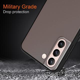 Cadorabo  Housse compatible avec Samsung Galaxy S21 5G - Coque de protection hybride avec intérieur en silicone TPU et dos en plastique mat 