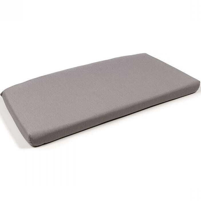 NARDI outdoor Coussin pour banc Net gris  