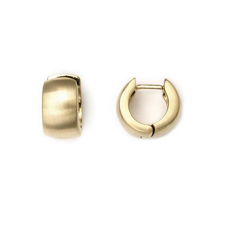 Heideman  Creole Xl silberfarben poliert 