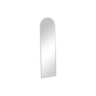 Vente-unique Miroir arche à poser en métal - L. 50 x H. 170 cm - Doré - MAILEN  
