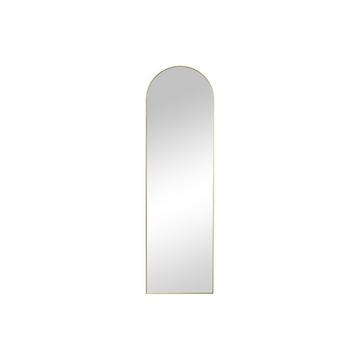 Specchio ad arco da terra L. 50 x H. 170 cm in Metallo Dorato - MAILEN