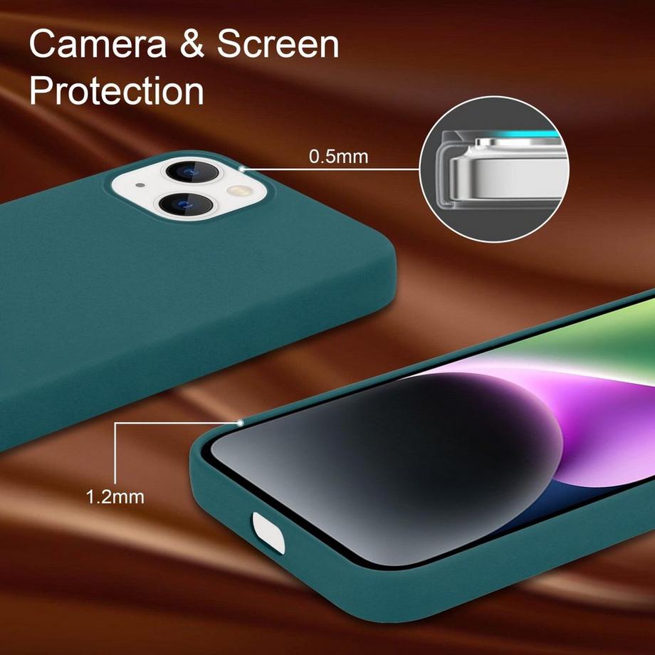 Cadorabo  Hülle für Apple iPhone 14 TPU Silikon Liquid 