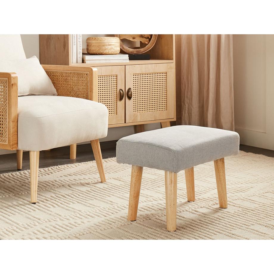 Beliani Hocker aus Stoff  TAKOMA II  