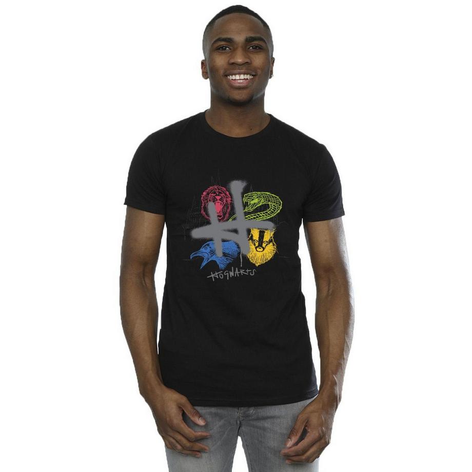 Harry Potter Hogwarts Hauswappen T-Shirt  