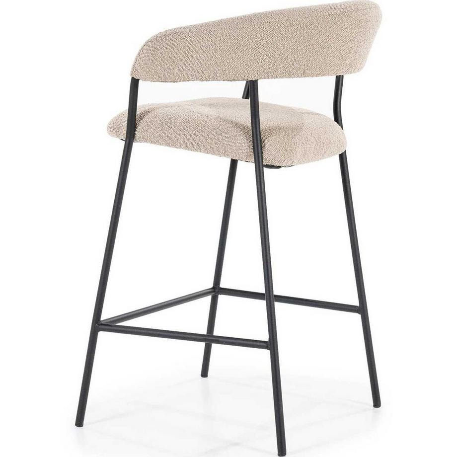 mutoni Sgabello da bar Luka Copenhagen taupe  