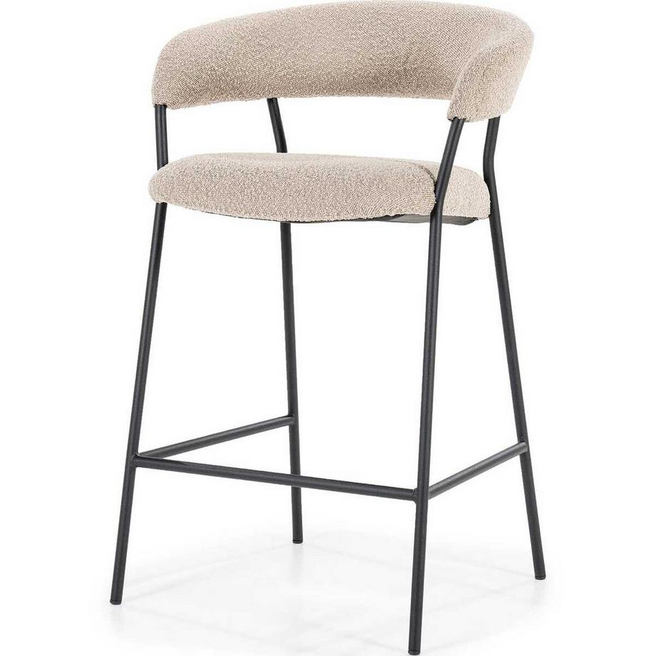 mutoni Sgabello da bar Luka Copenhagen taupe  