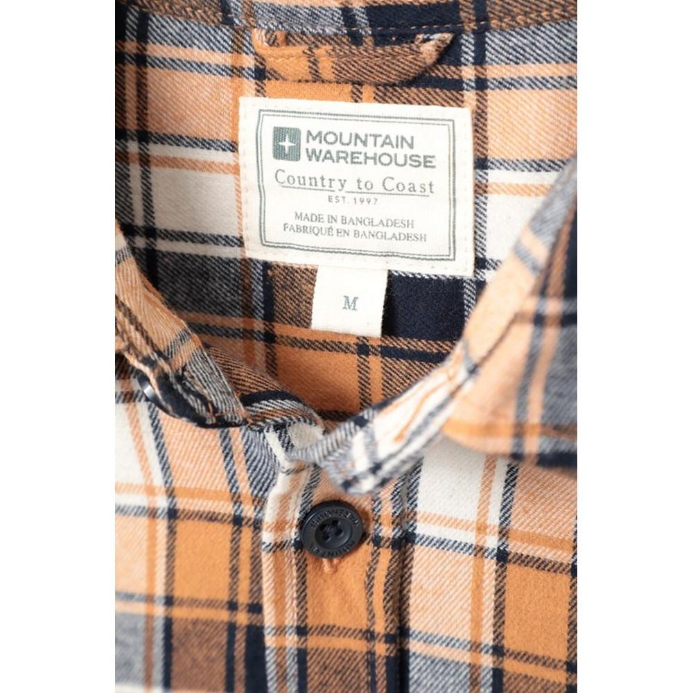 Mountain Warehouse Trace Langarm Hemd Kariert  