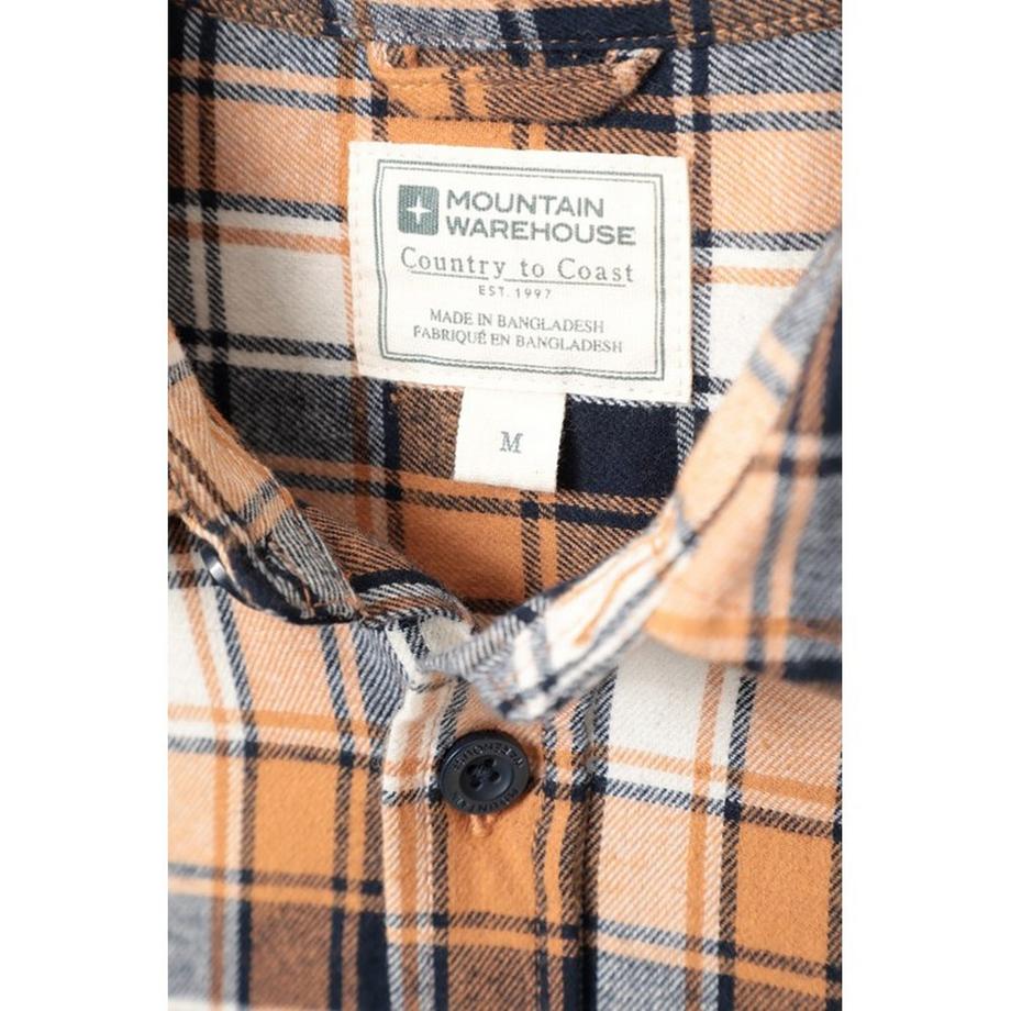 Mountain Warehouse Trace Langarm Hemd Kariert  