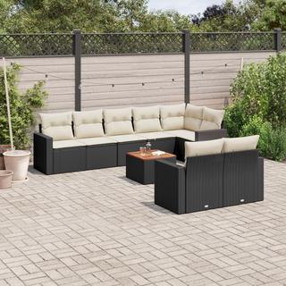 VidaXL Garten sofagarnitur poly-rattan  