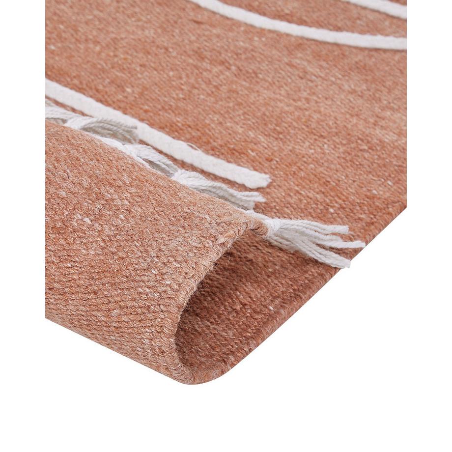 Beliani Tapis d'extérieur en Polyester Boho YAVU  