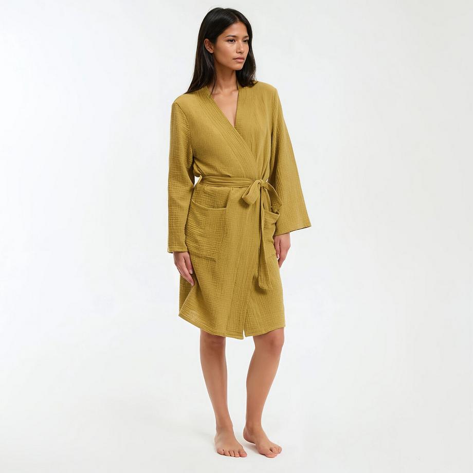 La Redoute Collections Accappatoio Kimono in Garza di Cotone  