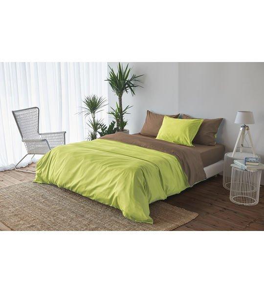 Living Home Uni Satin Doubleface Kissenbezug  