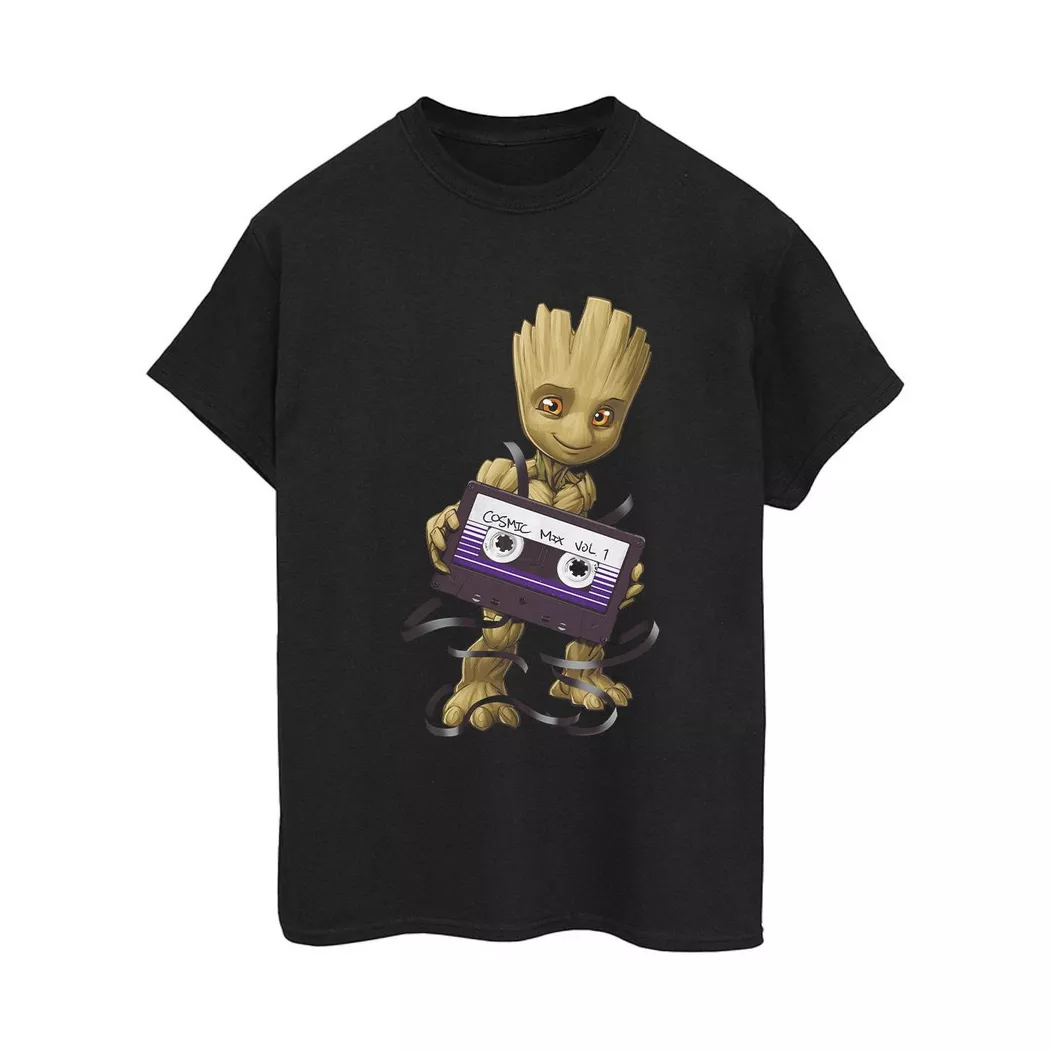 MARVEL - Guardians Of The Galaxy TShirt, für Damen, Schwarz, Größe S
