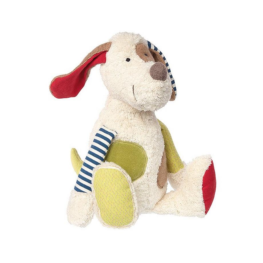 Sigikid  38764 Kuscheltier Hund Mädchen und Jungen Babyspielzeug empfohlen ab Geburt mehrfarbig 