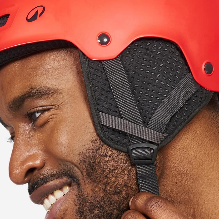 DECATHLON  Casque de sports d'eau, kitesurf, wingfoil, wakeboard Adulte - 100 rouge 