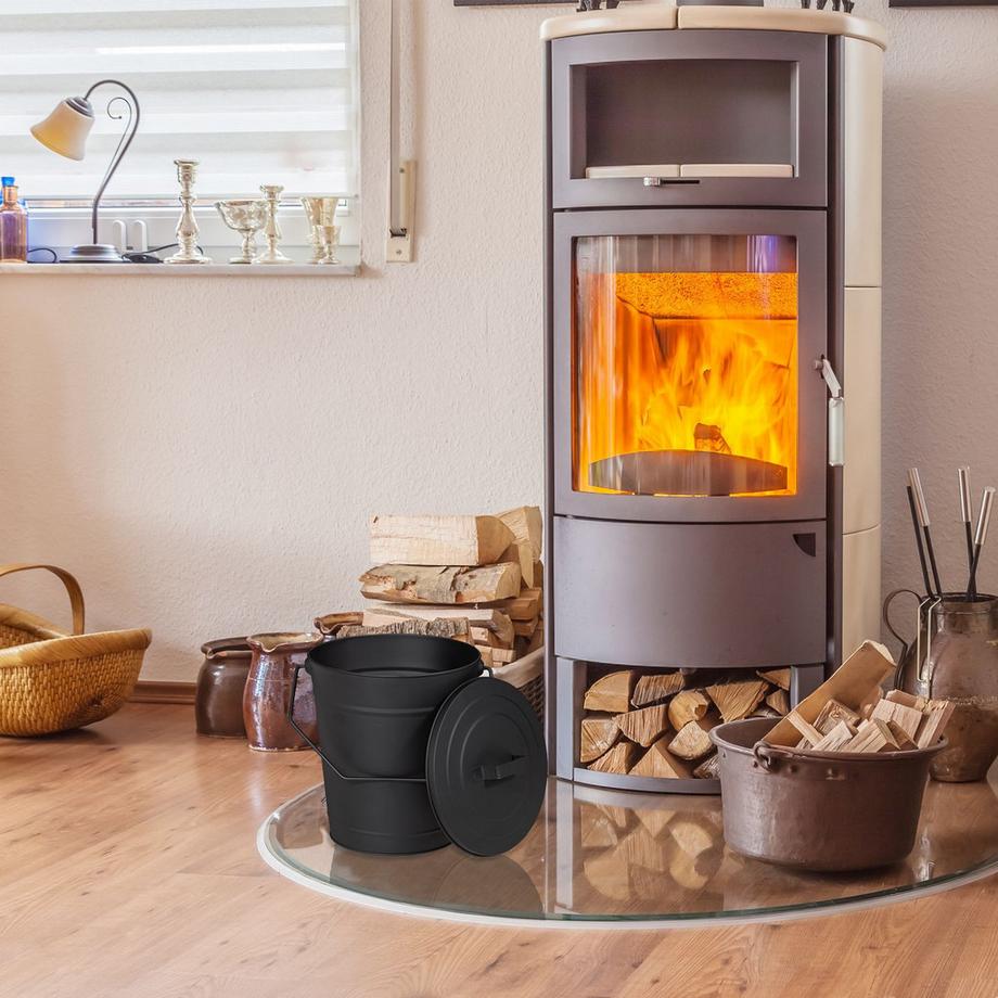 B2X Cendrier avec couvercle 12 l  