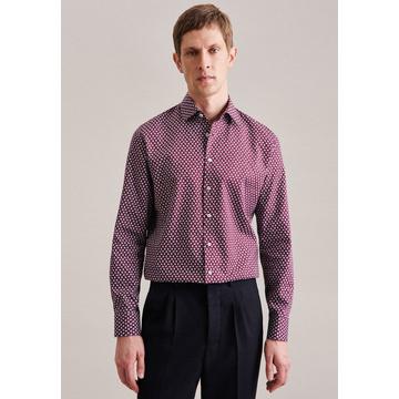 Chemise Business Slim Fit Manche longue Imprimé