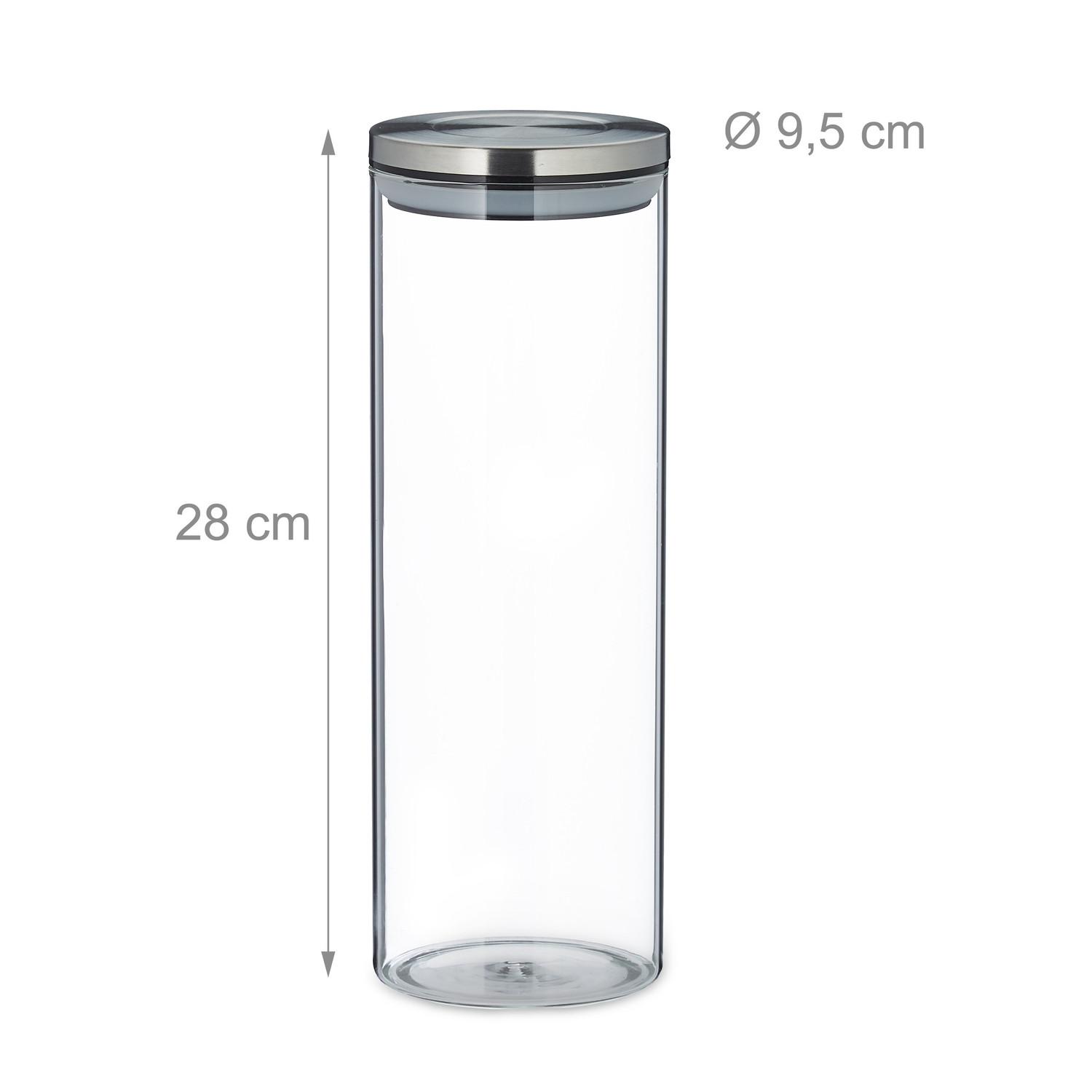 B2X Barattoli portaoggetti 3 pz. 1800 ml  