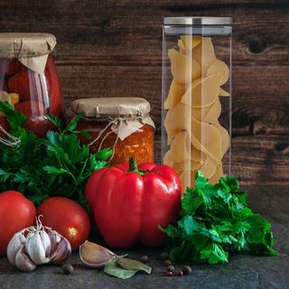 B2X Barattoli portaoggetti 3 pz. 1800 ml  