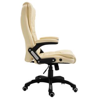 VidaXL Chaise de bureau cuir artificiel  