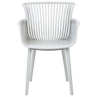 Beliani  Lot de 4 chaises de jardin en Polypropylène Moderne PESARO 