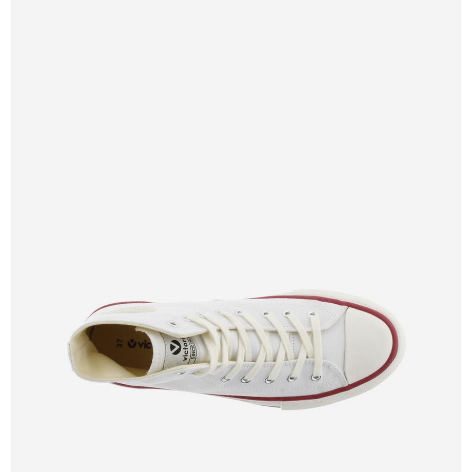 Victoria Double Toile Tribu Plateau Sneakers  