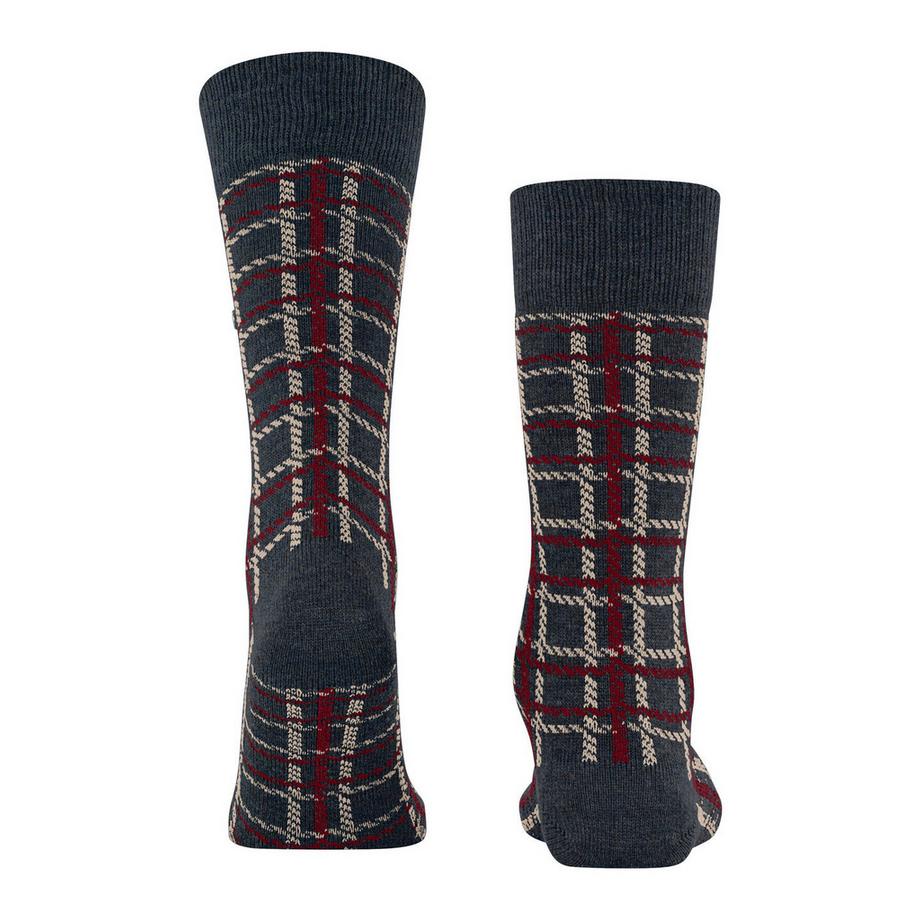 Burlington Grid Socken  