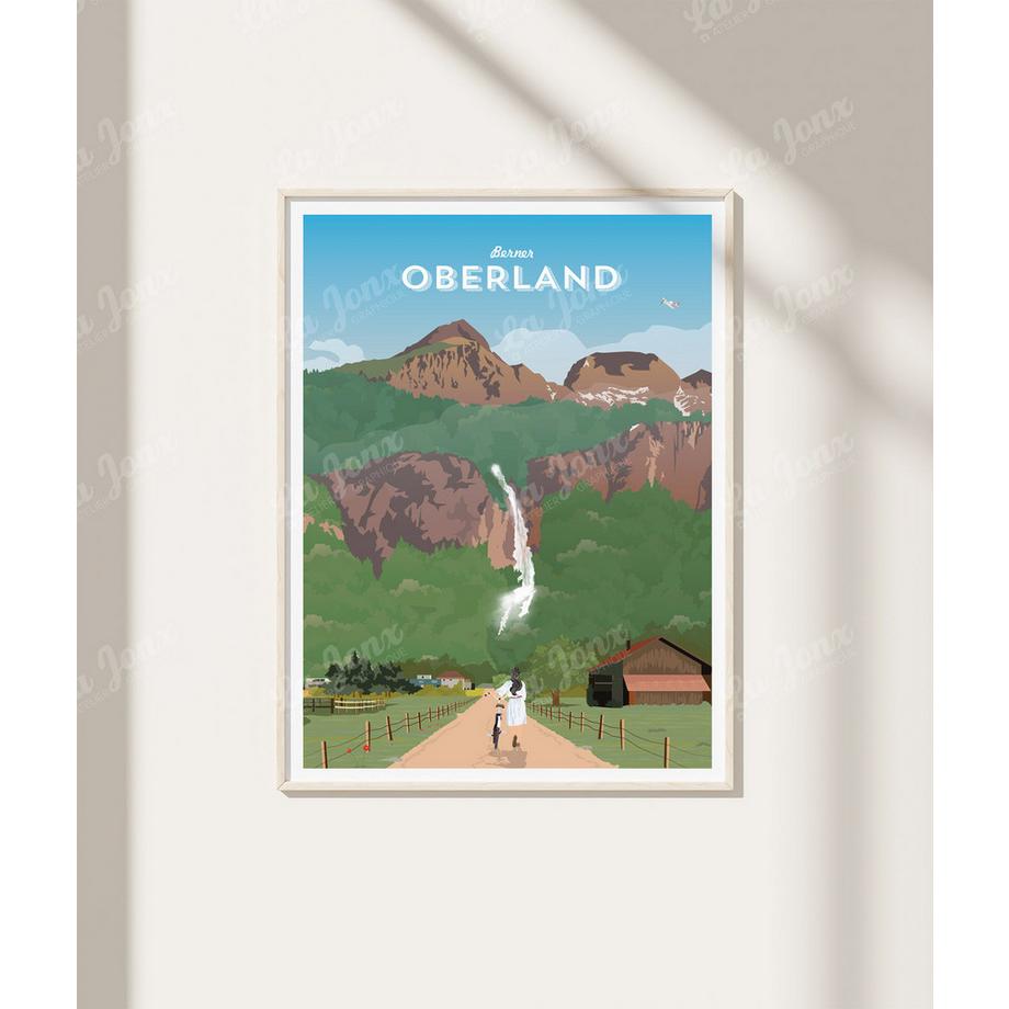 La-Jonx Affiche de Oberland Bernois  