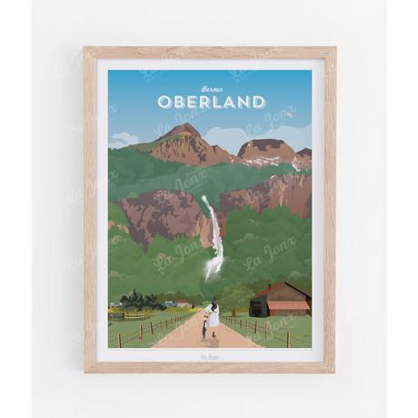 La-Jonx Oberland Bernois - Poster  