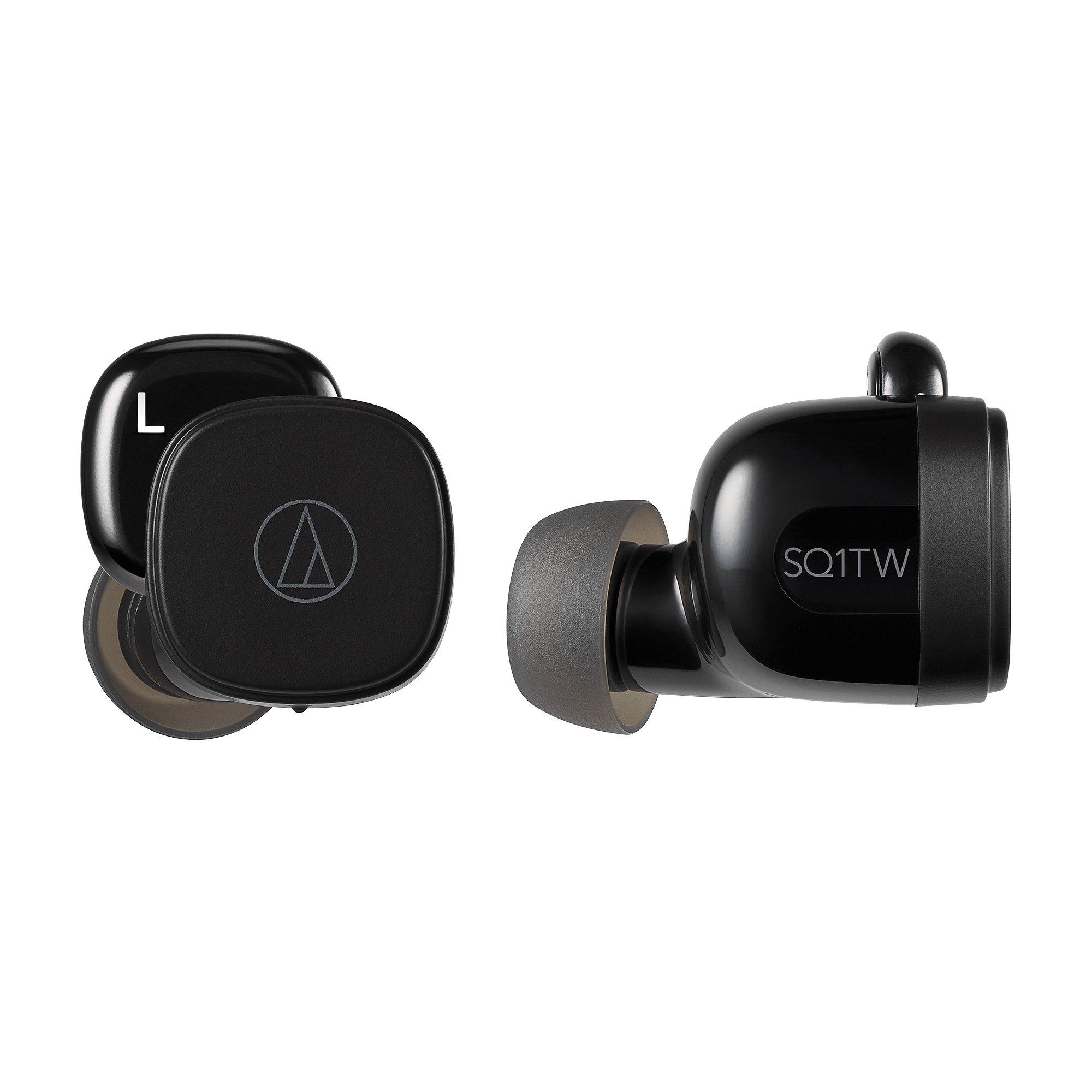 Audio Technica  Audio-Technica ATH-SQ1TW Auricolare True Wireless Stereo (TWS) In-ear Musica e Chiamate Bluetooth Nero 