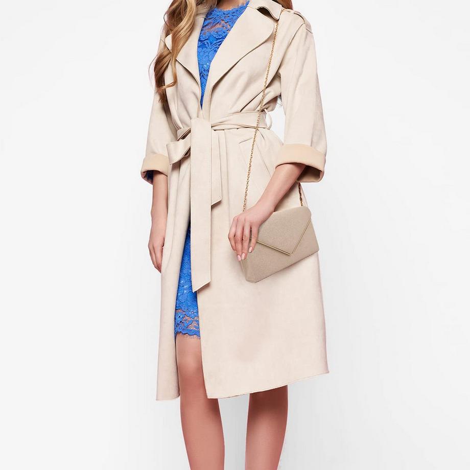 Only-bags.store Clutch mit gerüschtem Muscheldetail  