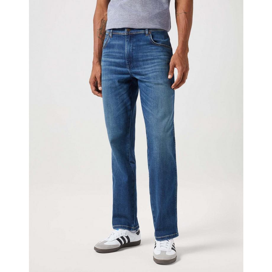 Wrangler Texas Low Stretch Straight Leg Jeans  