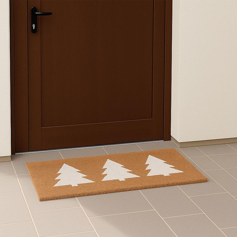 Northix Zerbino in fibra di cocco – Pine Tree Design  