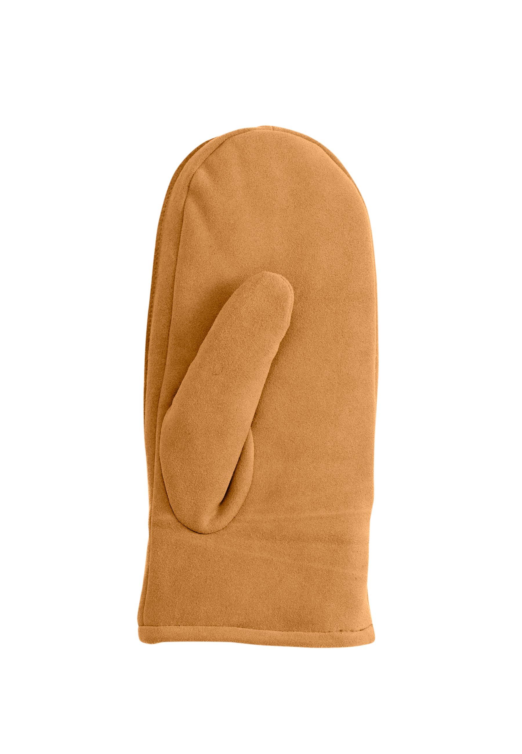 CASH-MERE.CH Moufles in pelle scamosciata di capra  