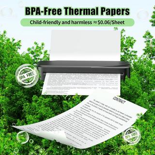 Phomemo Papier Letter & A4 pour M08F/M832/Q302  