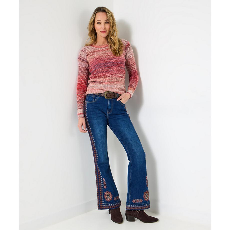 Joe Browns Locker geschnittener Rundhals Pullover  