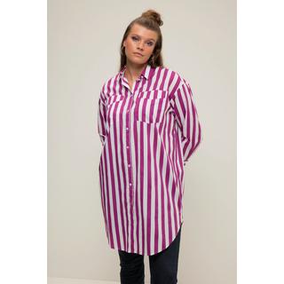 Studio Untold  Camicia dal taglio oversize con righe, collo da camicia e maniche lunghe 