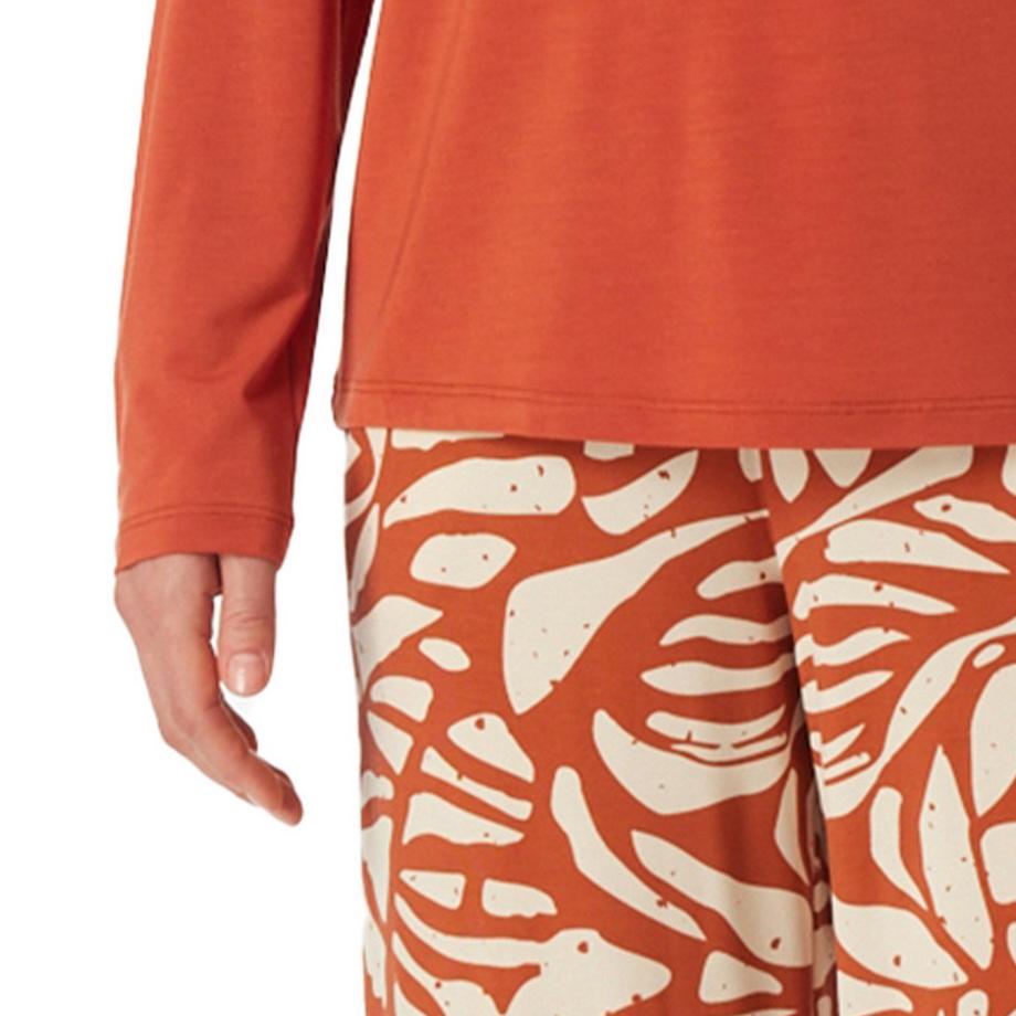 Schiesser Selected Premium Pyjama avec T-shirt et pantalon long  