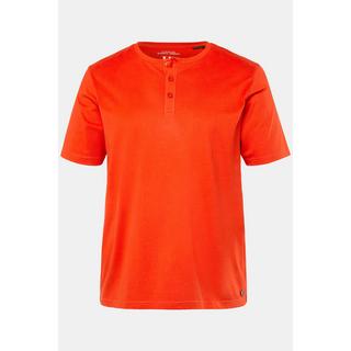 JP1880  T-shirt Henley, collection Basic. Manches courtes et patte de boutonnage 