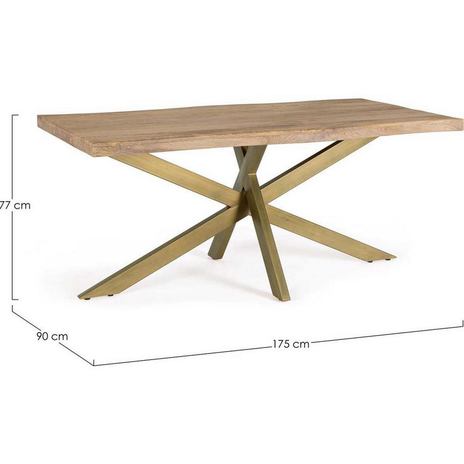 mutoni Tisch Jaidev 175x90  