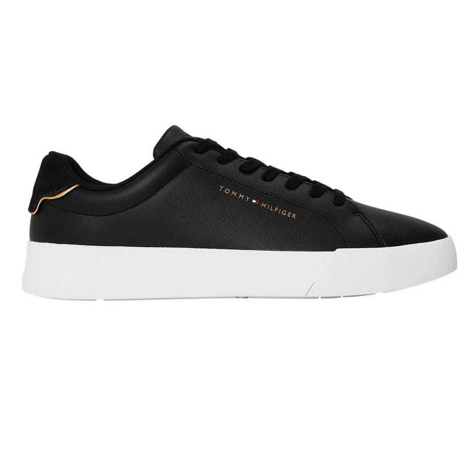 Pebble Grain Court Sneaker , Leder