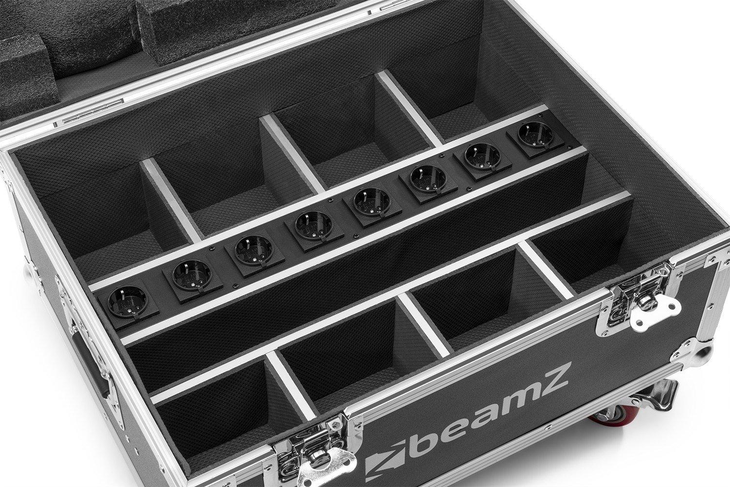 BEAMZ  BeamZ FCC9 Koffer für Fotostudioaustattung Schwarz, Silber 