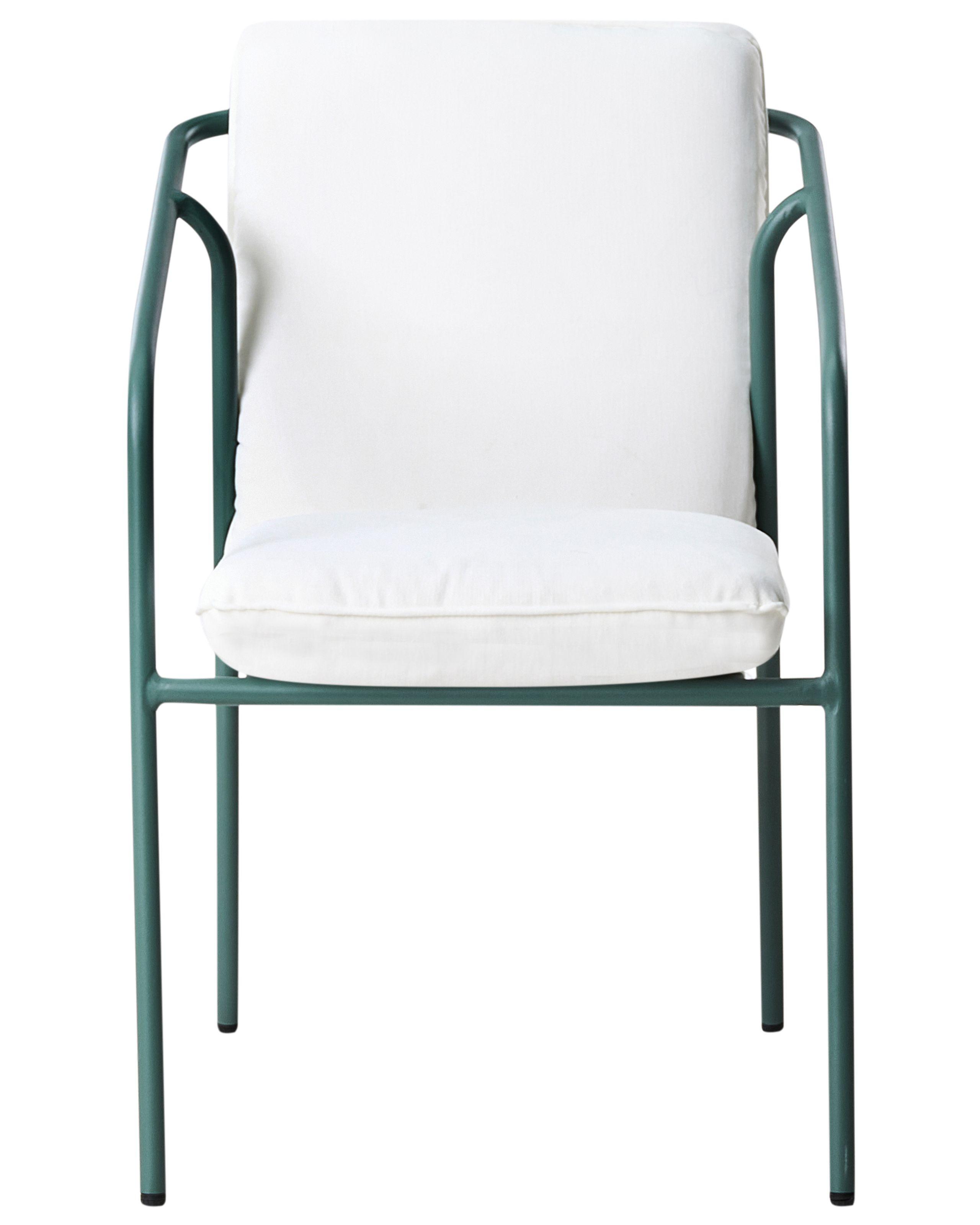 Beliani Set mit 8 Stühlen und Sitzkissen aus Aluminium Minimalistisch ASCIANO  