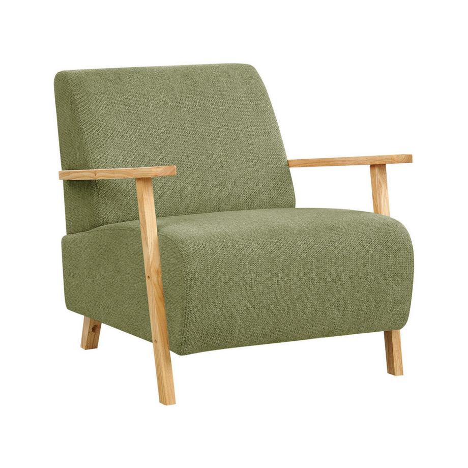 Fauteuil en Tissu Rétro LESJA