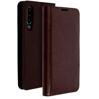 Avizar  Cover Echtleder Huawei P30 Braun 