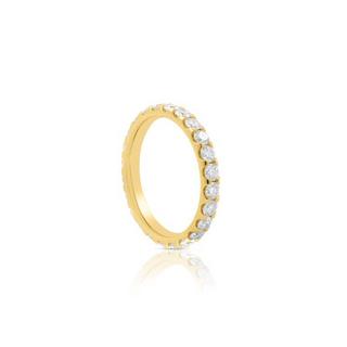 MUAU Schmuck  Bague Mémoire Diamant 1.50ct. or jaune 750 