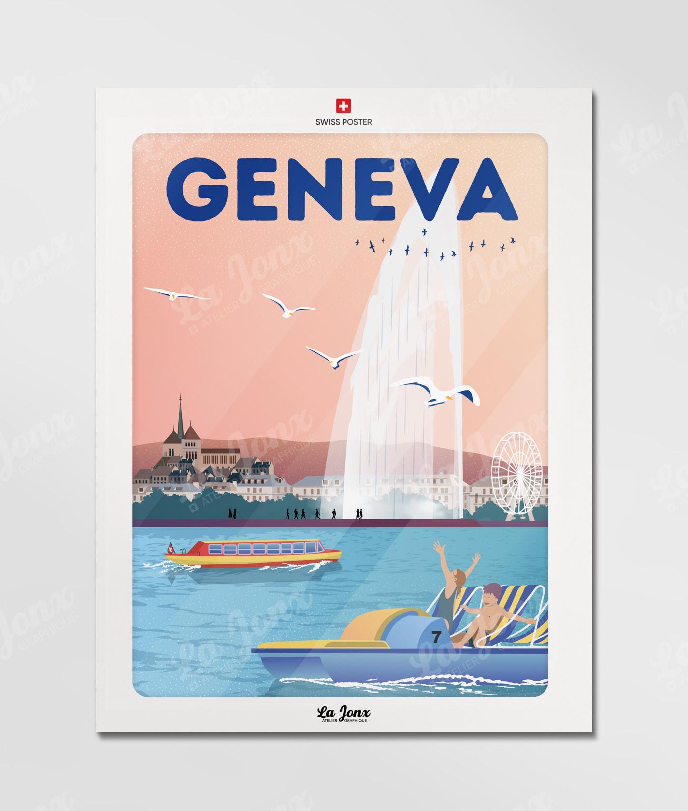 La-Jonx Été Genevois - Poster  