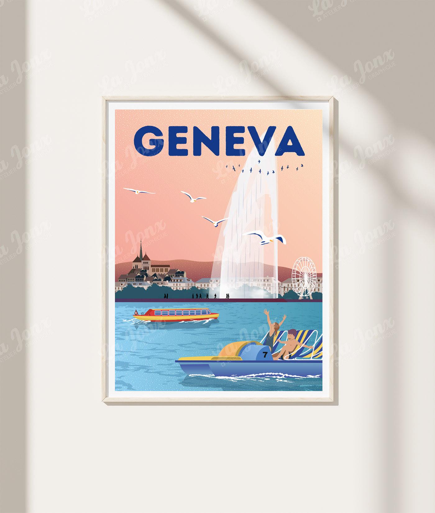 La-Jonx Été Genevois - Poster  