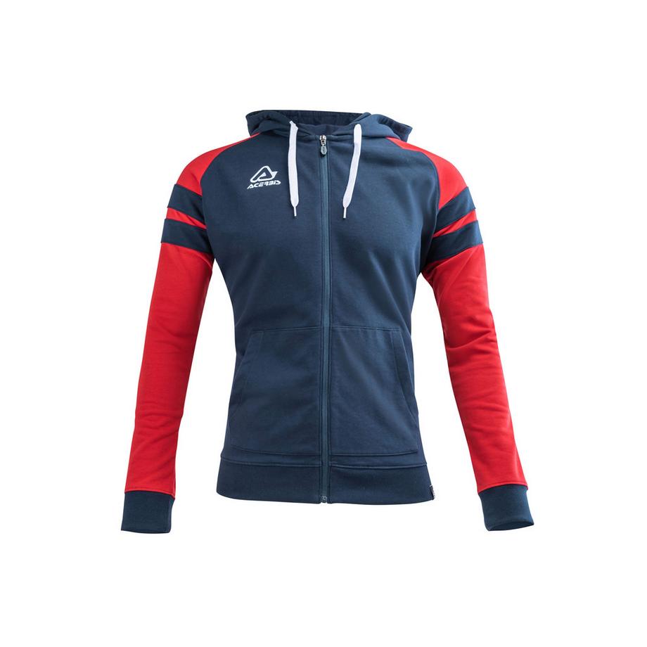 giacca con zip e cappuccio acerbi kemari